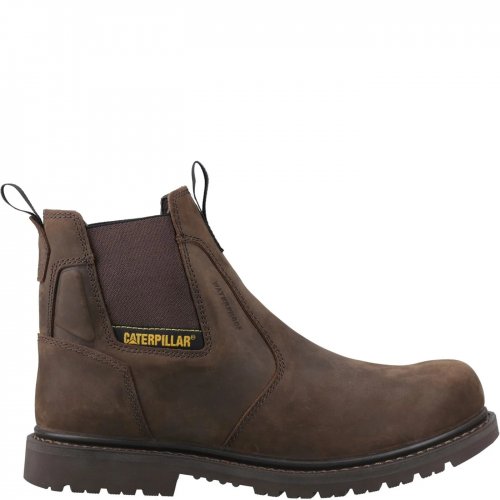 CAT Ager Dealer Boots Brown Ocupational Non Safety