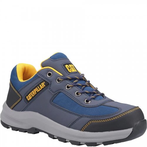 CAT Elmore Low Safety Trainers Blue