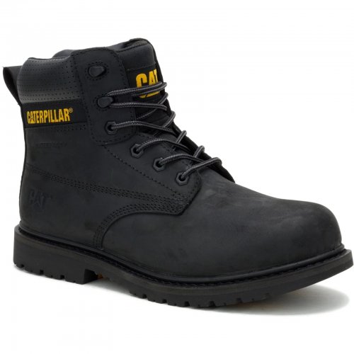 CAT Silva Work Boots Black Ocupational Non Safety 