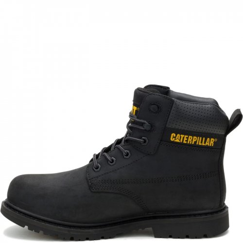 CAT Silva Work Boots Black Ocupational Non Safety 