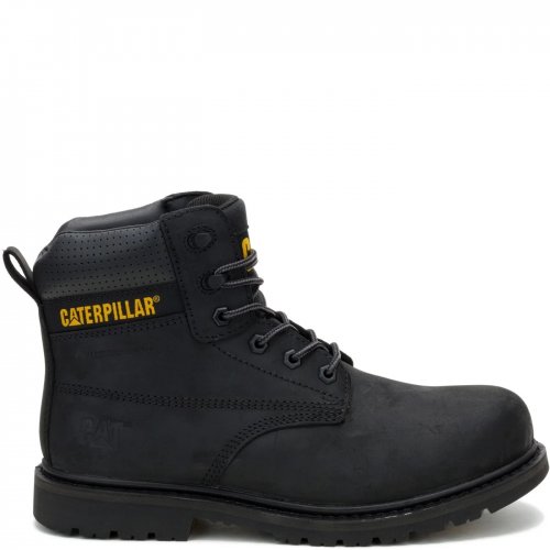 CAT Silva Work Boots Black Ocupational Non Safety 