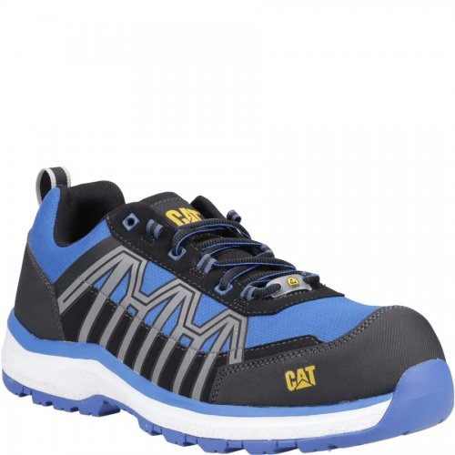 CAT Charge S3 Black/Blue Safety Trainers