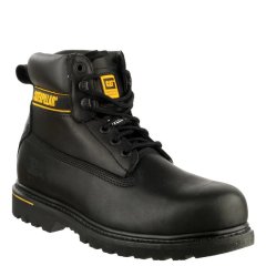 CAT Holton S3 Black Safety Boots