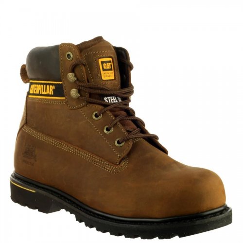 CAT Holton S3 Brown Safety Boots