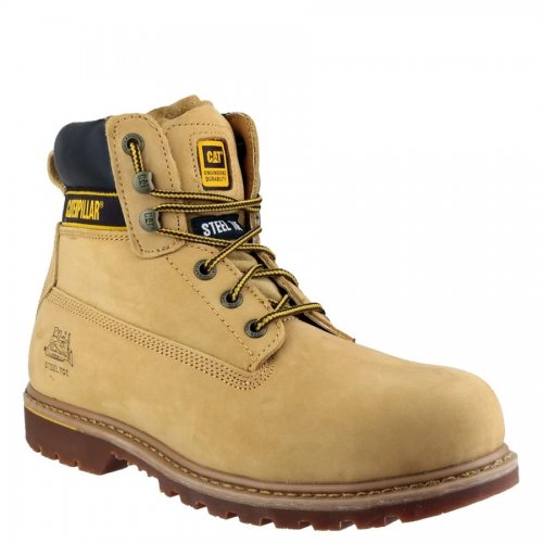 CAT Holton S3 Honey Safety Boots