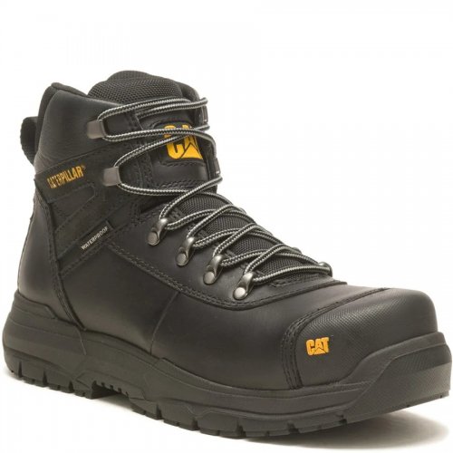 CAT Pneumatic 2.0 Waterproof Safety Boots Black