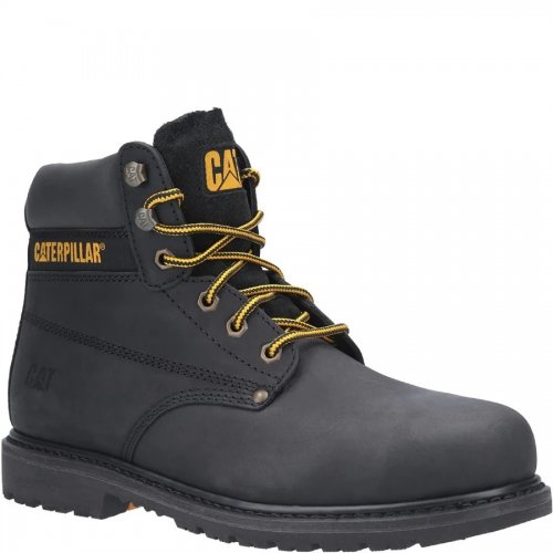 CAT Powerplant SB Black Safety Boots
