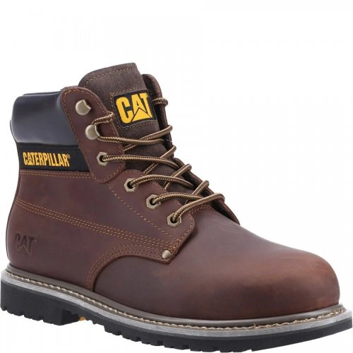 CAT Powerplant SB Brown Safety Boots