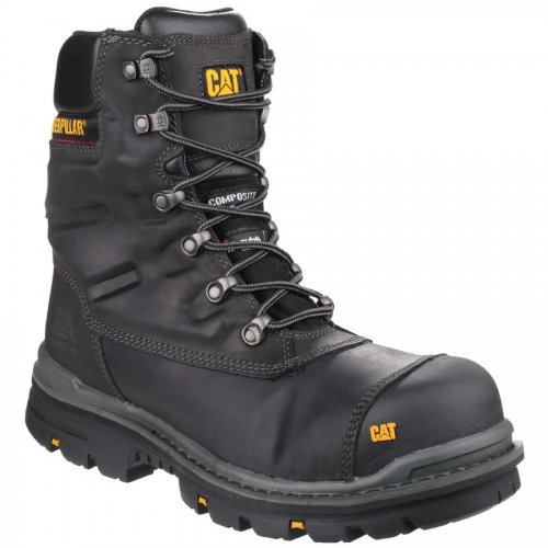 CAT Premier S3 Black Safety Boots