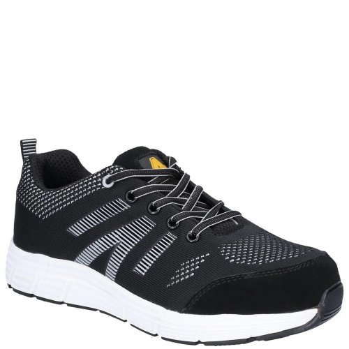 Amblers FS714 Bolt Black Safety Trainers