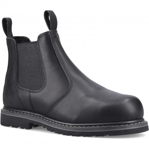 Amblers FS5 Black Goodyear Safety Dealer Boots