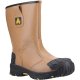 Amblers FS143 Tan Waterproof Safety Rigger Boots