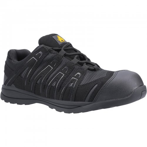 Amblers FS40C Black Safety Trainers
