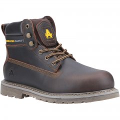Amblers FS164 Brown Welted Safety Boots