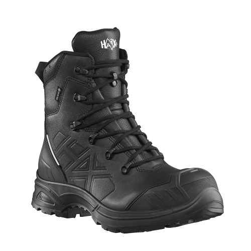 Haix Airpower XR820 Black Leather Safety Boots GORE-TEX Steel Toe