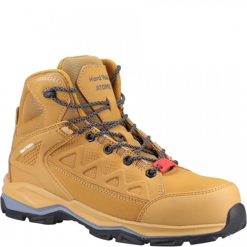Hard Yakka Atomic PR Hybrid Side Zip Wheat Safety Boots