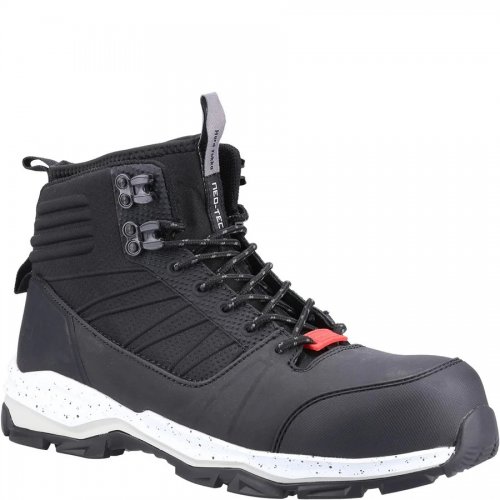Hard Yakka NEO 2 PR Hybrid Side Zip Black Safety Boots