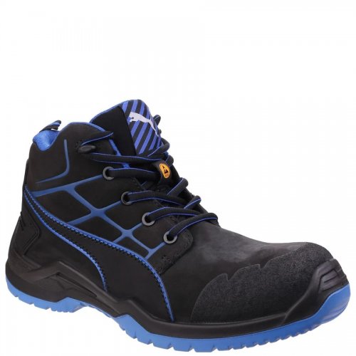 Puma Krypton Blue Mid Safety Boots 