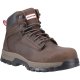 Hunter Lightning Waterproof Safety Boots Brown