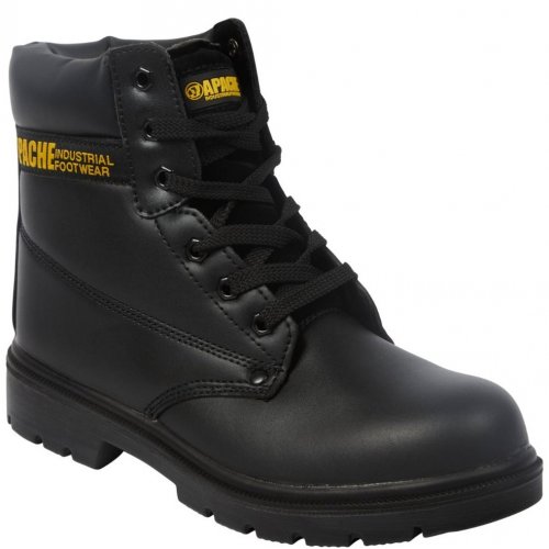 Apache AP300 Black Safety Boots