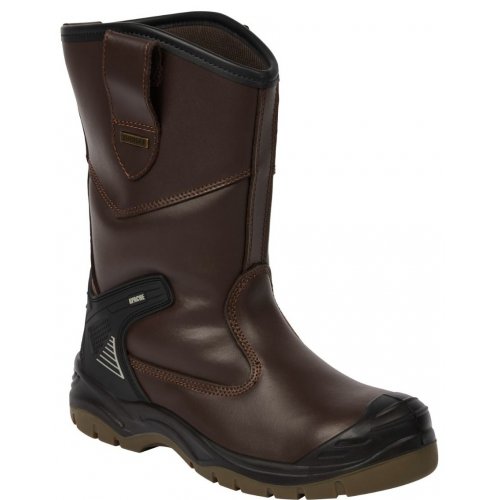 Apache AP305 Brown Rigger Boots