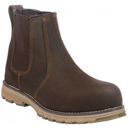 Apache Flyweight Brown Dealer Safety Boots