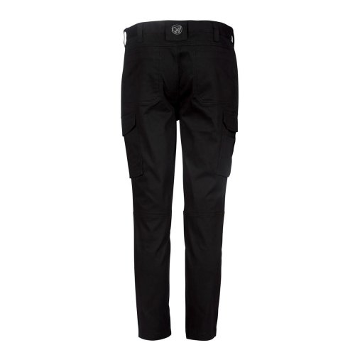 Apache Barkerville Black Cargo Trousers Lightweight