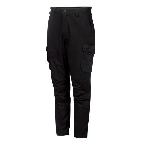 Apache Barkerville Black Cargo Trousers Lightweight