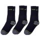 Apache Burlington Black Cotton 3 Pack Work Socks