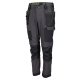 Apache Calgary Black / Grey Stretch Work Trousers Slim Fit