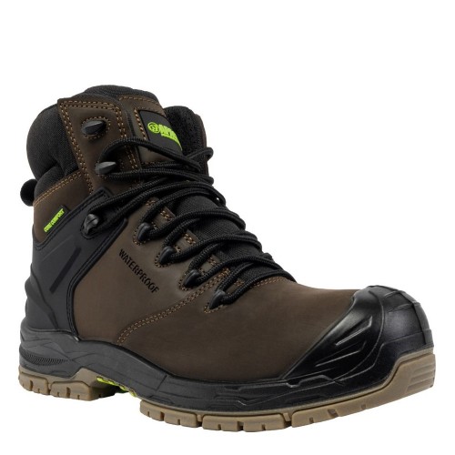 Apache Mission Brown Waterproof Safety Boots