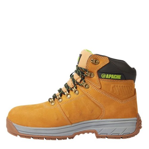 Apache Moon Jaw Wheat Waterproof Safety Boots