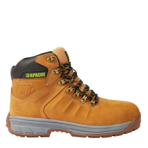Apache Moon Jaw Wheat Waterproof Safety Boots