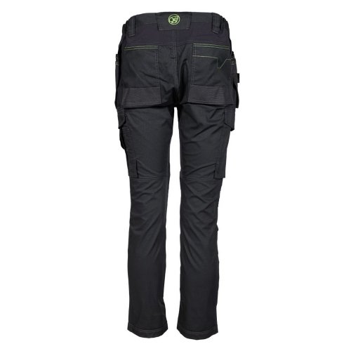 Apache Sudbury Black Lightweight Stretch Work Trousers Slim Fit