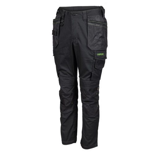 Apache Sudbury Black Lightweight Stretch Work Trousers Slim Fit