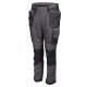Apache Sudbury Lightweight Stretch Work Trousers Slim Fit Grey / Black