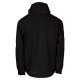 Apache White Rock 1/4 Zip Black Rain Jacket Lightweight