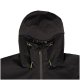 Apache White Rock 1/4 Zip Black Rain Jacket Lightweight