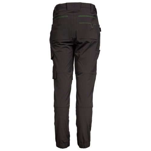Apache Yellowknife Stretch Work Trousers Black Slim Fit