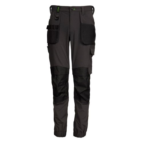 Apache Yellowknife Stretch Work Trousers Black Slim Fit