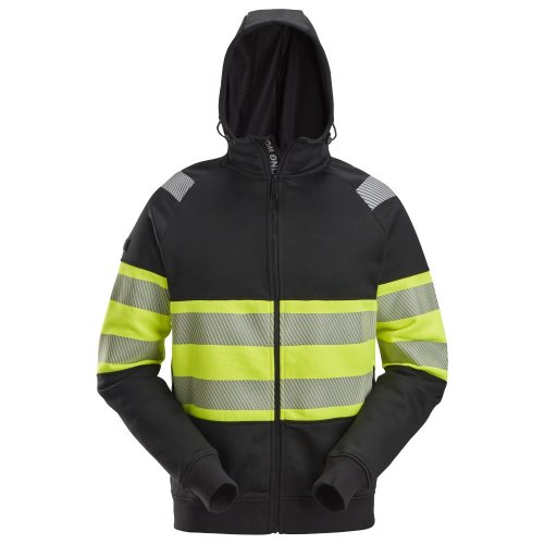 Snickers 2838 Hi-Vis Class 1 Full Zip Hoodie