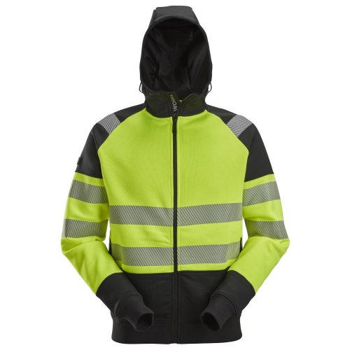 Snickers 2839 Hi-Vis AllroundWork Full Zip Hoodie