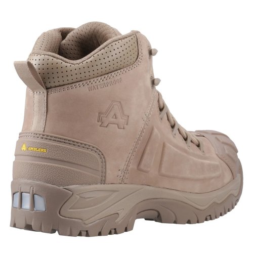Amblers AS36C Taupe S7S Beige Waterproof Safety Boots