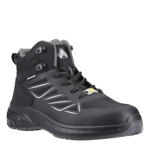 Amblers AS710C Trail S7S Black Waterproof Safety Hiker Boots