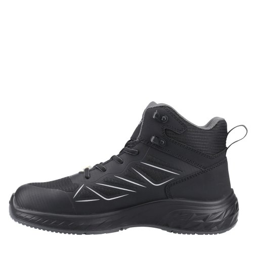 Amblers AS710C Trail S7S Black Waterproof Safety Hiker Boots