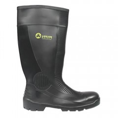 Amblers FS100 Black Safety Wellingtons