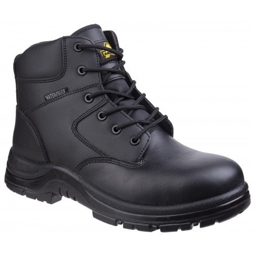 Amblers FS006C Black Metal Free Waterproof Safety Boots