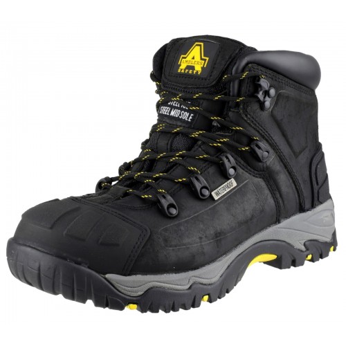 Amblers FS32 Black Waterproof Safety Boots