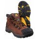 Amblers FS39 Brown Waterproof Safety Boots