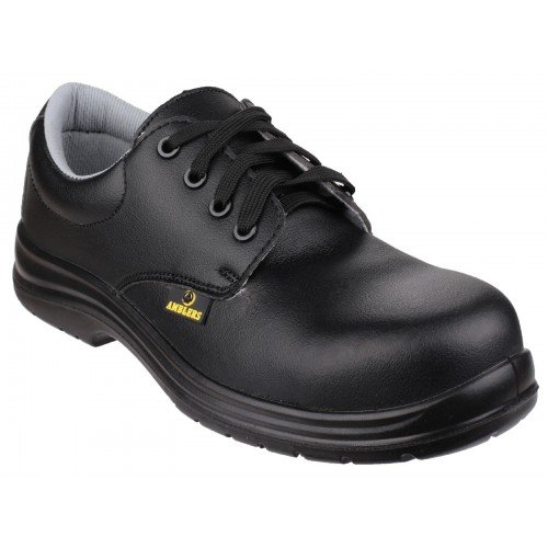 Amblers FS662 Black Metal Free Safety Shoes